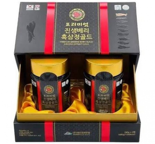 Cao Hắc Sâm Daesan Hàn Quốc 2 Lọ x 240g Chính Hãng